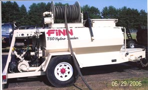hydroseeding machine